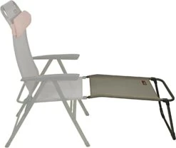 Portal Outdoor Ken Reclining Chair Grey With A Green Headrest And Stitching Complete With Anna Footrest -Vango Sales 61nooh5ukhl. ac sl1500 1