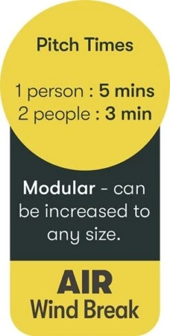 Quest Falcon AirShield 500 (3 Panels) A1038 -Vango Sales a1038 9 midsize 1