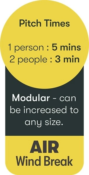 Quest Falcon AirShield 500 (3 Panels) A1038 8 Quest Falcon AirShield 500 (3 Panels) A1038 - Image 6