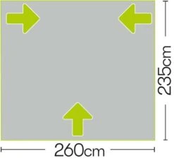 Quest Falcon Air 260 Porch Awning A3501A -Vango Sales a3501a 7 midsize 1