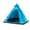 Summit Camping Festival 4 Person Hydrahalt Tipi Tent - BLUE 571046B -Vango Sales blue tipi 1