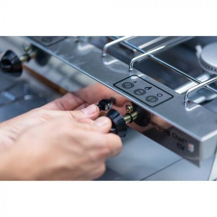 Campingaz Double Burner And Grill Chef Folding CV Stove 2000038746 3 Campingaz Double Burner And Grill Chef Folding CV Stove 2000038746