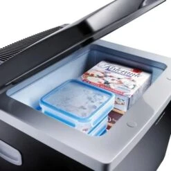 DOMETIC COOLFUN CK 40D HYBRID Black 12/230v Portable Cooler/Freezer 9600026455 -Vango Sales dometic coolfun ck 40d hybrid interior