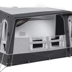 New For 2023 Dometic Residence Breathable AIR All-Season Inflatable Full Awning Size 14 Fits From 975cm To 1000cm 9120002134 -Vango Sales dometic gf zip out panels front and side panel 93953 11 1 1 1
