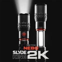 Nebo Slyde King 2K Flashlight And Work Light ENEB1003CD -Vango Sales eneb1003cd 13 midsize