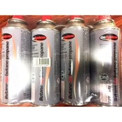 New Go System Butane/Propane Box Of 28 Uno Type Disposable Gas Cartridges