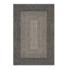 Gardenwize Faux Jute Outdoor Rug - Dark Grey - 80cm X 150cm GW454 -Vango Sales gw454 image 1 800x800 1 1