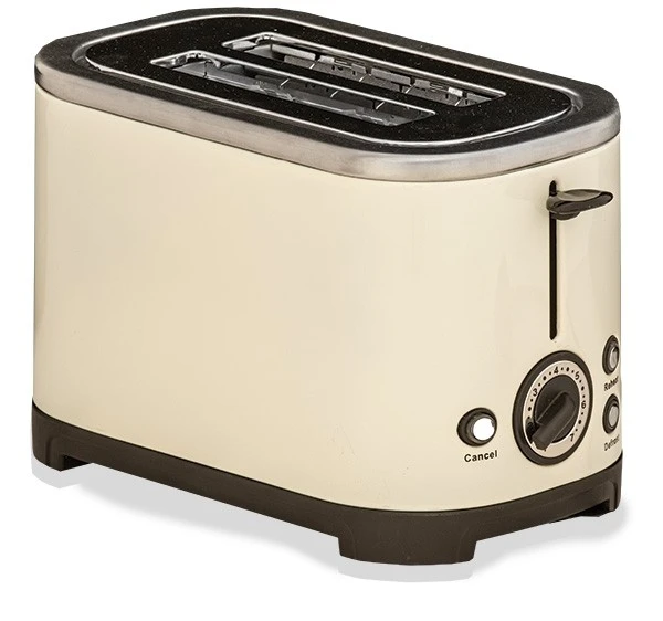 Quest Rocket Low Wattage Cream Toaster 2 Slice K0038CR 3 Quest Rocket Low Wattage Cream Toaster 2 Slice K0038CR