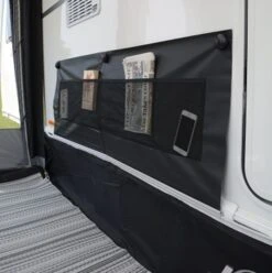 Dometic (Kampa) Limpet Suction Double Wheel Arch Cover Black 9120000403