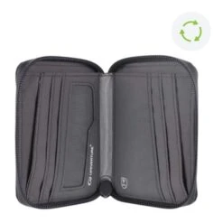 Lifeventure RFiD Bi-Fold Wallet 68722 Navy -Vango Sales lifeventure68722rfidbifoldwalletnavyopen