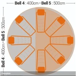 Quest Elite Bell Tent Signature 5 Metre A5001 -Vango Sales questelitesignature4 5mbellfp 1 1