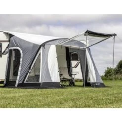 Sunncamp Swift AIR 325 SC SF2027 -Vango Sales sunncampswiftair325scfrontup compressor 1