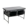 Royal Leisure Table And Store Cupboard W/ Dark Charcoal MDF Top Dark Tube 16,20mmx10mm R912 -Vango Sales untitled 10 2