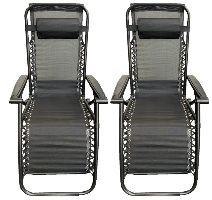 Twin Pack Hortos Zero Gravity Relaxer Black 3 Twin Pack Hortos Zero Gravity Relaxer Black